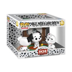 Pop Disney La carica dei 101 - Movie Moment - Rolly, Patch e Lucky, w/TV 1664